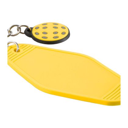 Custom Pickleball Motel Keychain - Back View 