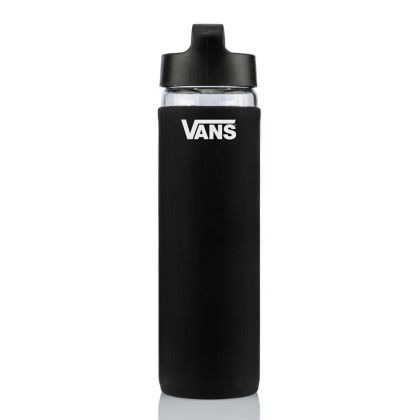 Custom 20 oz Lulumax Bottle - Black Side View 