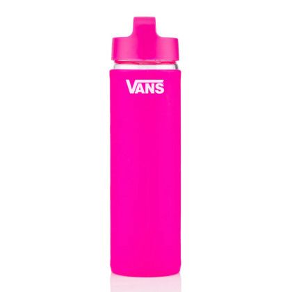Custom 20 oz Lulumax Bottle - Hot Pink Side View 