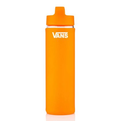 Custom 20 oz Lulumax Bottle - Orange Side View 