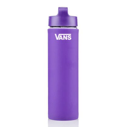 Custom 20 oz Lulumax Bottle - Purple Side View 