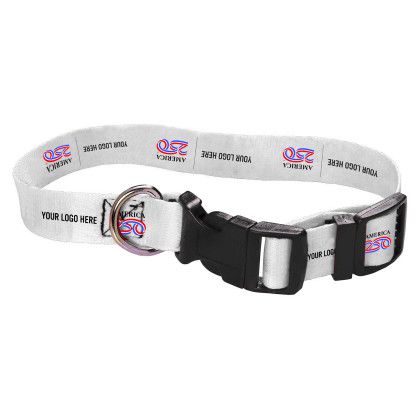 Custom America250 Dye-Sublimated Pet Collar Custom America250 Dye-Sublimated Pet Collar