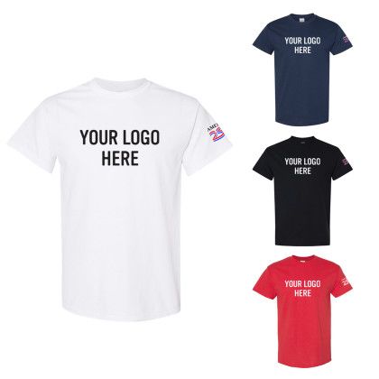 Custom America250 Gildan Adult Heavy Cotton T-Shirt - Colors Custom America250 Gildan Adult Heavy Cotton T-Shirt - Colors