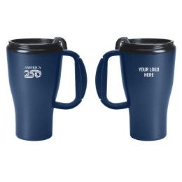 Custom America250 16 oz. Omega Mug With Slider Lid Custom America250 16 oz. Omega Mug With Slider Lid