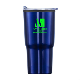 Custom 20 oz Bexley Tumbler - Blue Custom 20 oz Bexley Tumbler - Blue