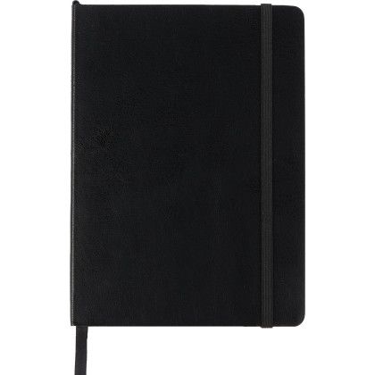 Custom 5" x 7" FSC Recycled Morano Recycled Soft Bound Journal - Black Custom 5" x 7" FSC Recycled Morano Recycled Soft Bound Journal - Black 