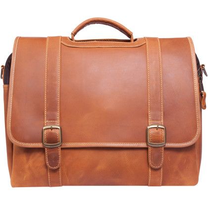 Custom Old Fort Canyon Leather Brief - Tan Custom Old Fort Canyon Leather Brief - Tan
