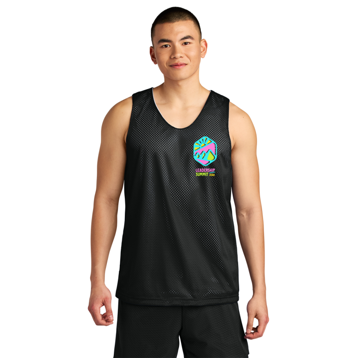Poly Mesh Tank Custom A4 Sprint Reversible Mesh Tank
