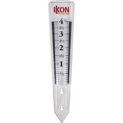 Custom 4" Magnifying Rain Gauge Custom 4" Magnifying Rain Gauge