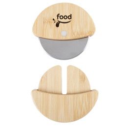 Custom Chun Bamboo Pizza Cutter Custom Chun Bamboo Pizza Cutter