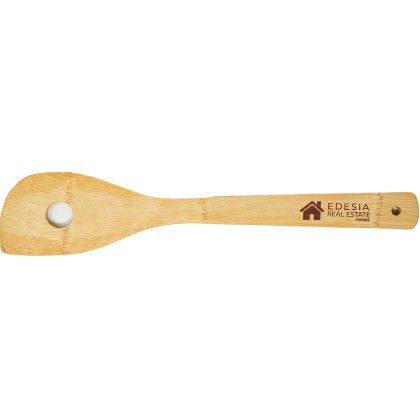 Custom Chun Bamboo Curved Spatula Custom Chun Bamboo Curved Spatula