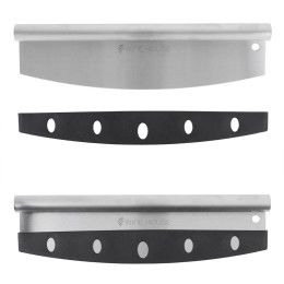 Custom Blaze Stainless Steel Rocker Knife Custom Blaze Stainless Steel Rocker Knife