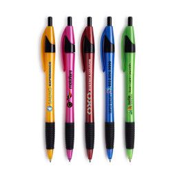 Custom Gripped Slimster Pen- Low Quantities - All color
