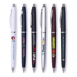 Custom Lodger Twist Pen - Silver Accents- Low Quantities - All color Custom Lodger Twist Pen - Silver Accents- Low Quantities - All color