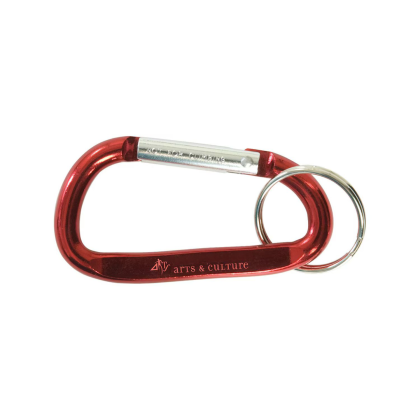 Custom Small Carabiner - Red Custom Small Carabiner - Red