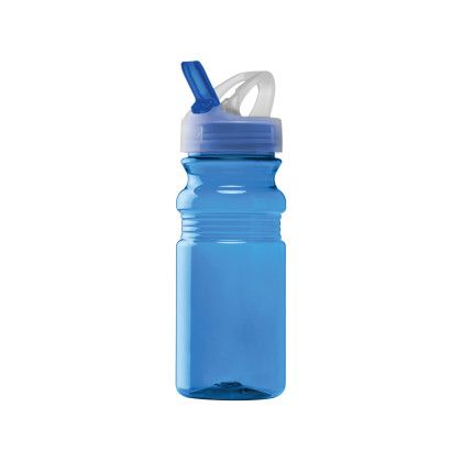 Custom Concord 20 oz. PET Bike Bottle w/Flip Spout Lid - Blue Custom Concord 20 oz. PET Bike Bottle w/Flip Spout Lid - Blue