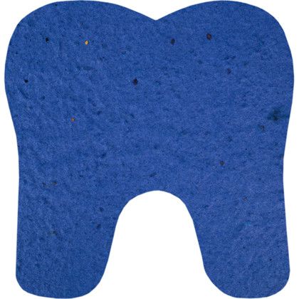 Custom Plantable Pin - Royal blue Tooth