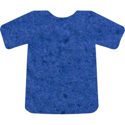 Custom Plantable Pin - Royal blue T-shirt