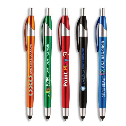 Custom iSlimster Stylus Click Pen- Low Quantities - All color Custom iSlimster Stylus Click Pen- Low Quantities - All color