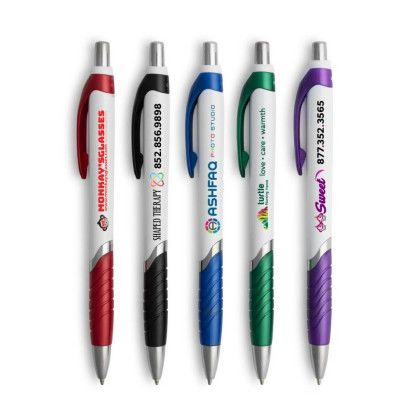 Custom Tropical II Click Pen- Low Quantities - Al color Custom Tropical II Click Pen- Low Quantities - Al color