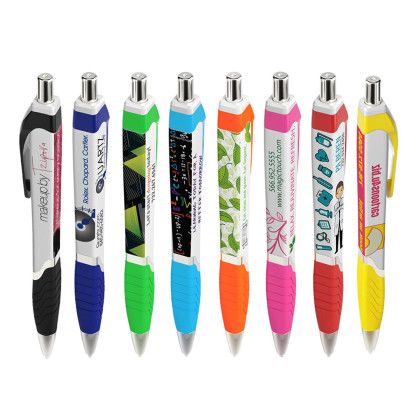 Custom Squared Tropical Performance Pen- Low Quantities - All color