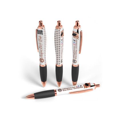 Custom Squared Basset II Satin Soft Touch Gel Performance Pen- Low Quantities Custom Squared Basset II Satin Soft Touch Gel Performance Pen- Low Quantities