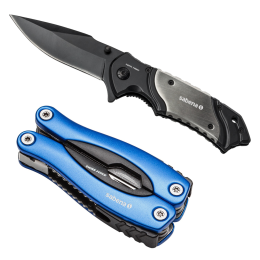 Custom Swiss Force Toolman Gift Set - Blue 