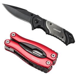 Custom Swiss Force Toolman Gift Set - Red