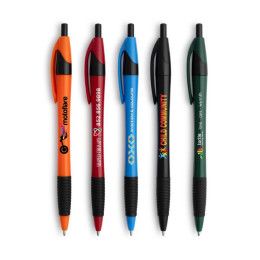 Custom Slimster Gripped Click Pen- Low Quantities - All color Custom Slimster Gripped Click Pen- Low Quantities - All color