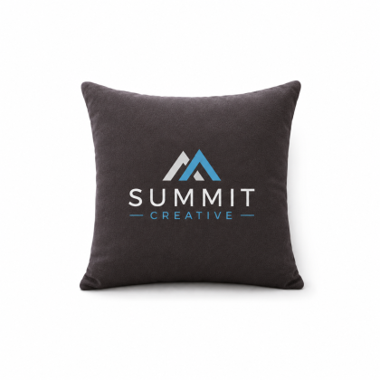 Custom Square Shaped Pillow with logo - 8" Full Color Custom Square Shaped Pillow with logo - 8" Full Color