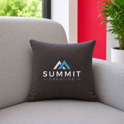 Custom 8 inch Square Shaped Pillow with logo Custom 8 inch Square Shaped Pillow with logo