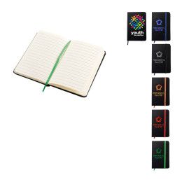 Custom Prestige Black Executive Journal with PVC Finish - Low Quantities - All color