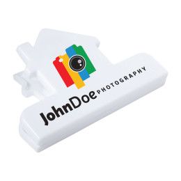 Custom House Shaped Clip- Low Quantities Custom House Shaped Clip- Low Quantities