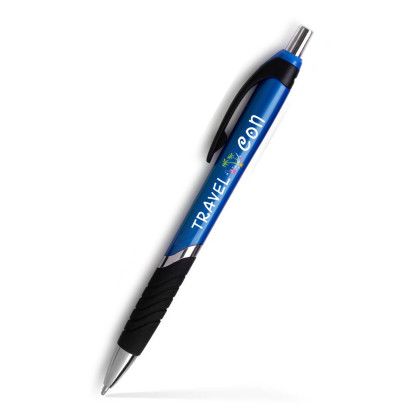 Custom Tropical III Click Pen- Low Quantities - Blue Custom Tropical III Click Pen- Low Quantities - Blue