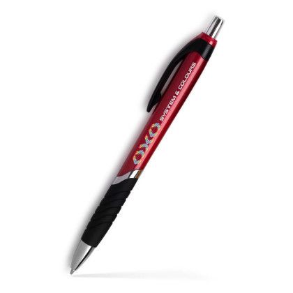 Custom Tropical III Click Pen- Low Quantities - Red Custom Tropical III Click Pen- Low Quantities - Red