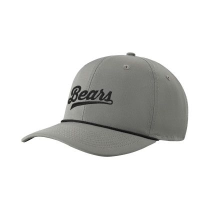 Custom Imperial 7054 The Wingman Performance Rope Cap - Gray with Black Custom Imperial 7054 The Wingman Performance Rope Cap - Gray with Black