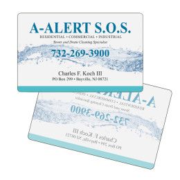 Custom Clear Plastic Card - 2-1/8" x 3-3/8" Custom Clear Plastic Card - 2-1/8" x 3-3/8"