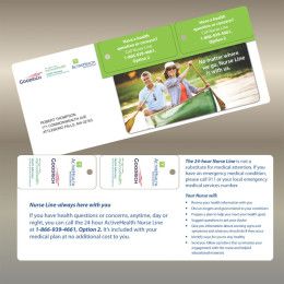 Custom Key Tag 2 Up Mailer