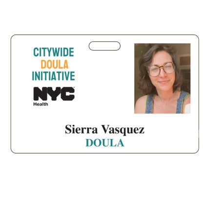 Custom ID Badge and Photo Slot Custom ID Badge and Photo Slot