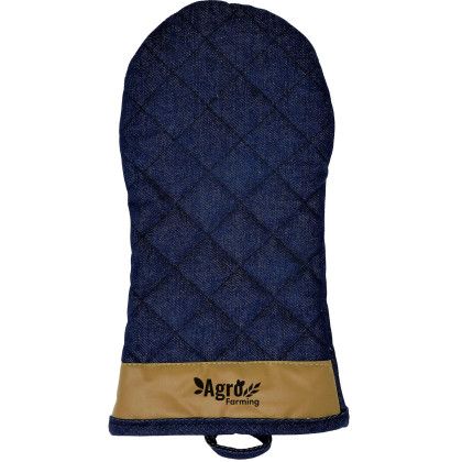 Custom Lindstrom Quilted Oven Mitt with Vegan Leather Custom Lindstrom Quilted Oven Mitt with Vegan Leather