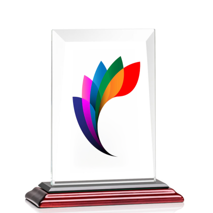 Custom Full Color Award - Sullivan/Rosewood 6 3/4" Custom Full Color Award - Sullivan/Rosewood 6 3/4"