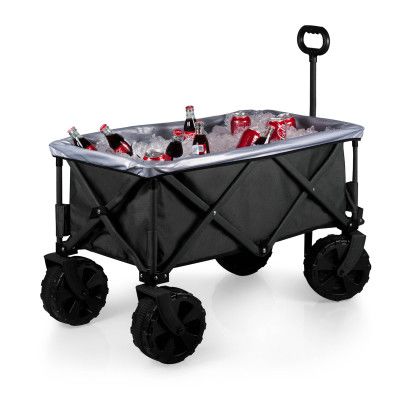 Custom Adventure Wagon Elite All-Terrain Portable Utility Wagon - In Use Custom Adventure Wagon Elite All-Terrain Portable Utility Wagon - In Use