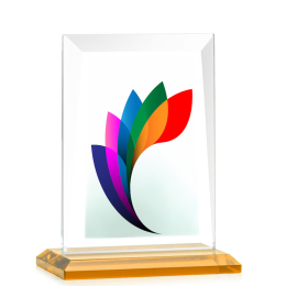 Custom Full Color Award - Sullivan/Amber 6 3/4" Custom Full Color Award - Sullivan/Amber 6 3/4"