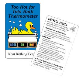 Custom Darcy Duck Tub Tester Temperature Card Custom Darcy Duck Tub Tester Temperature Card