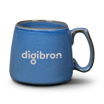 Custom Rainford Mug - 15 oz Deep Etch Antique Blue Custom Rainford Mug - 15 oz Deep Etch Antique Blue