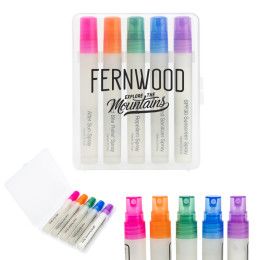 Custom 5-Piece Outdoor Essentials Spray Bottle Set - All color Custom 5-Piece Outdoor Essentials Spray Bottle Set - All color