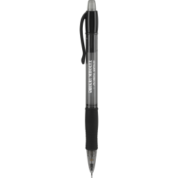 Custom G2 Mechanical Pencil w/Colored Grip & Clip (0.7 mm) - Black Custom G2 Mechanical Pencil w/Colored Grip & Clip (0.7 mm) - Black