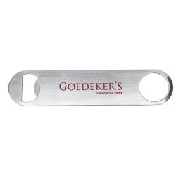 Custom Pub Stainless Bottle Opener Custom Pub Stainless Bottle Opener