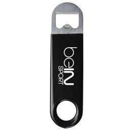 Custom Mini Vinyl Bottle Opener - Black Custom Mini Vinyl Bottle Opener - Black