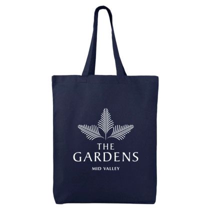 Custom 6 oz Cornelius Cotton Tote - Navy 